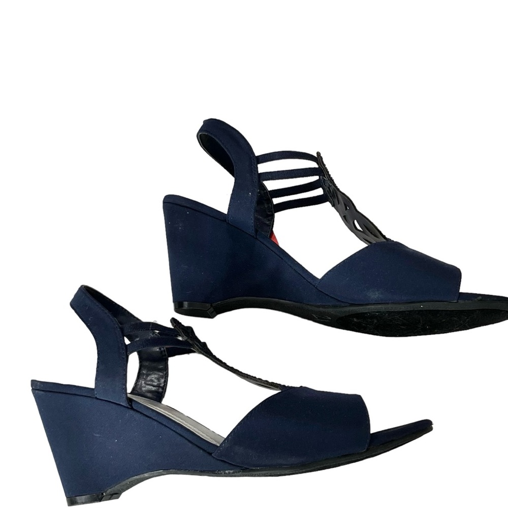 Impo Rhinestone Wedge Sandals - Picture 5 of 9